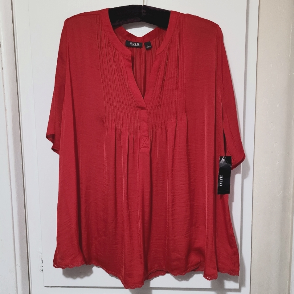 New Pintuck Detail Blouse